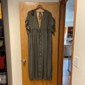 Boho style maxi dress